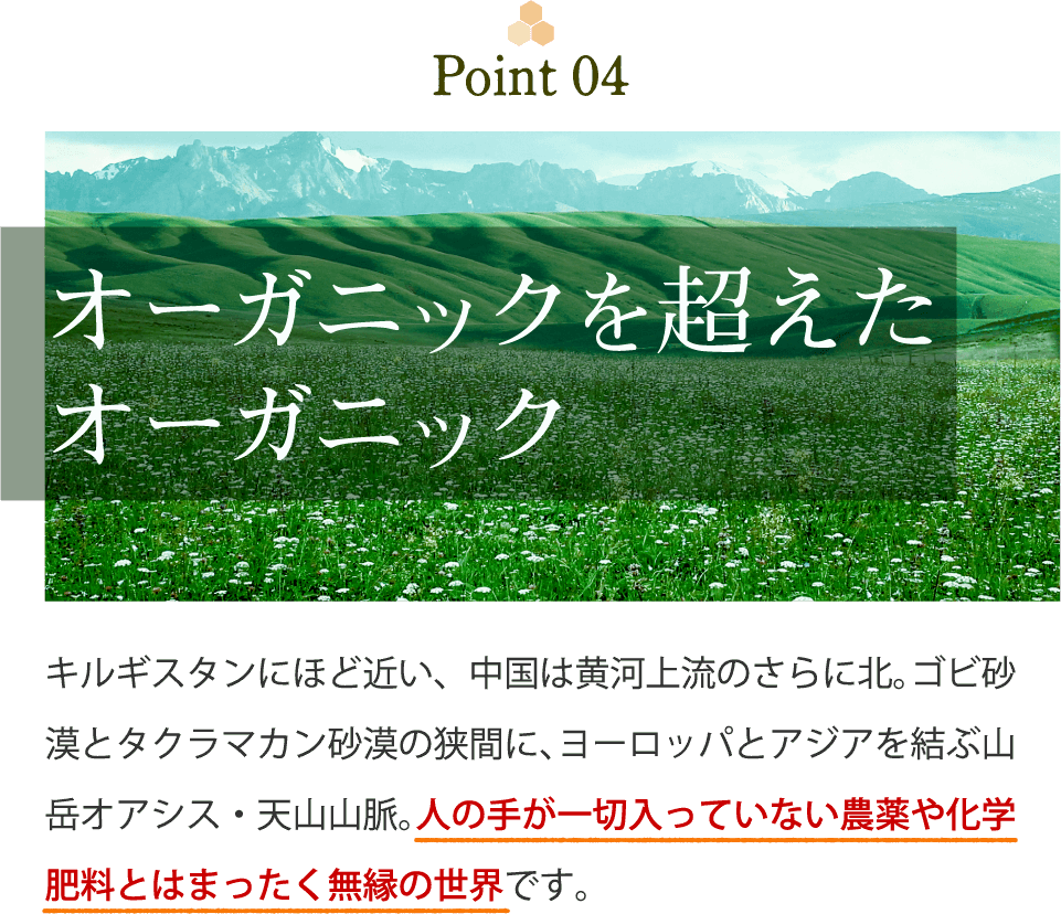 オーガニックを超えたオーガニック